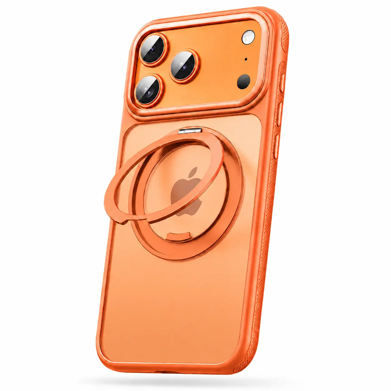 Magnetic iPhone case with adjustable hands-free stand