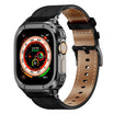 WatchBand Leather & Steel Armor