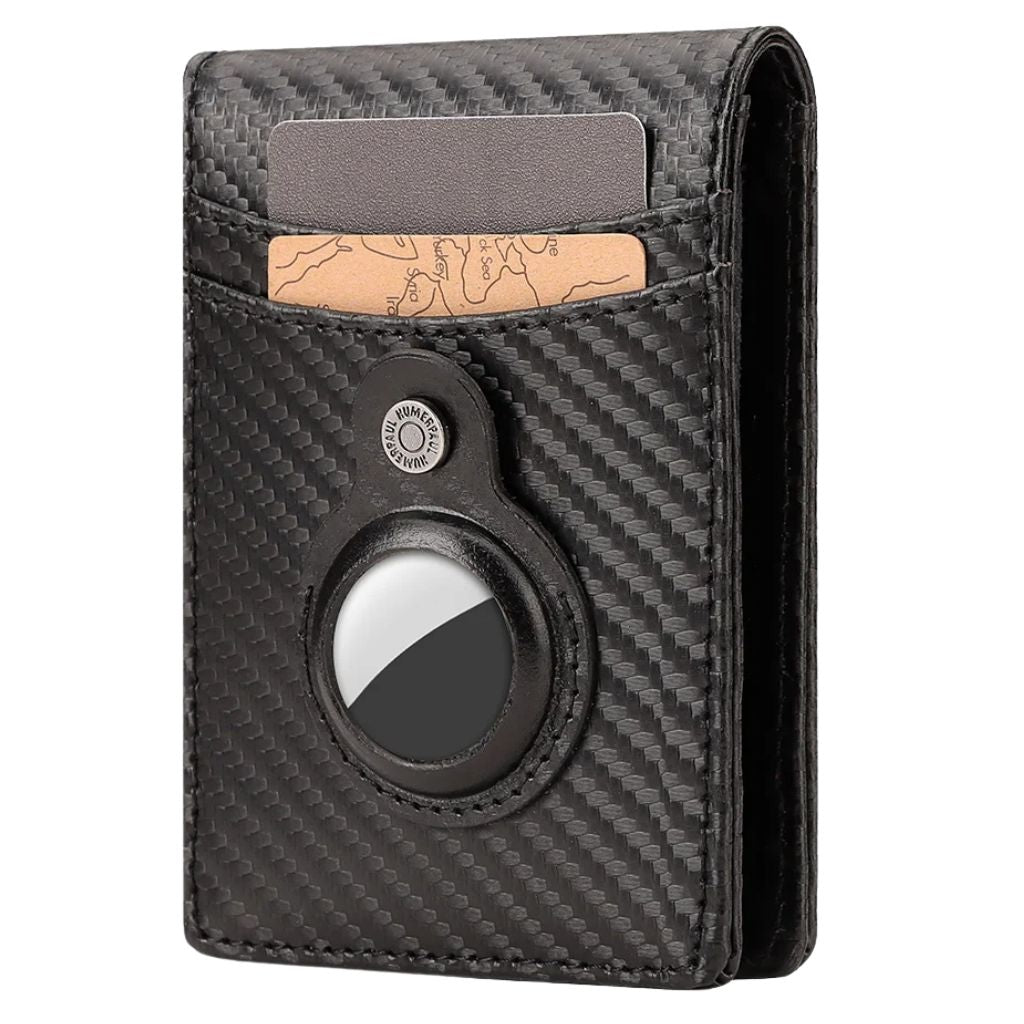 AirTag Leather Flip Wallet