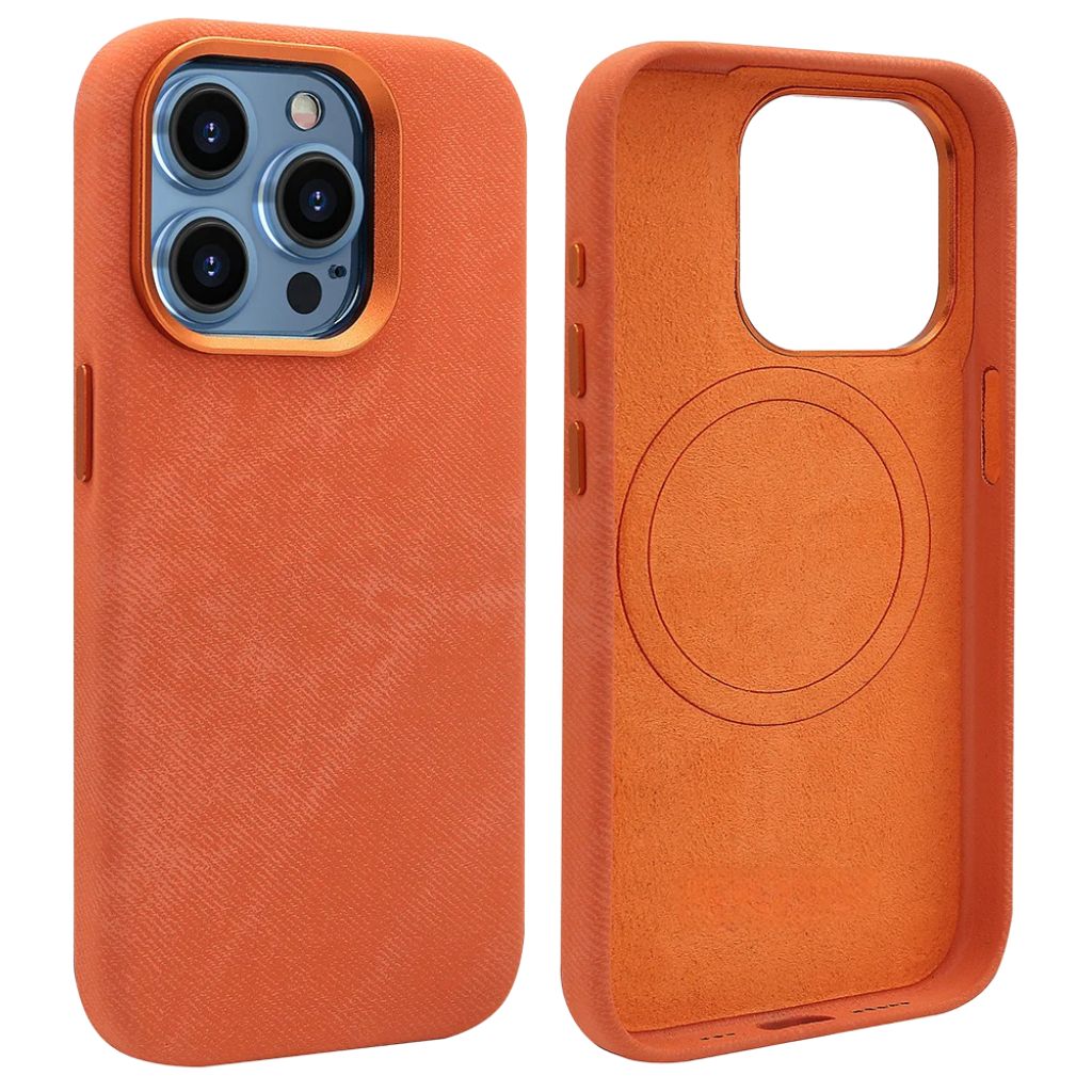 Magnetic Alcantara Case for iPhone