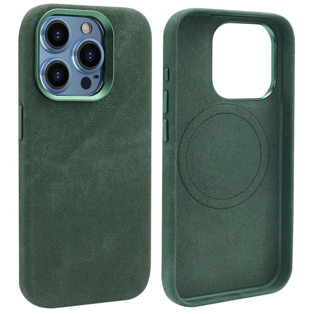 Magnetic Alcantara Case for iPhone