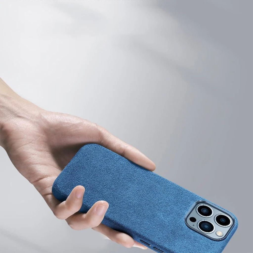 Magnetic Alcantara Case for iPhone