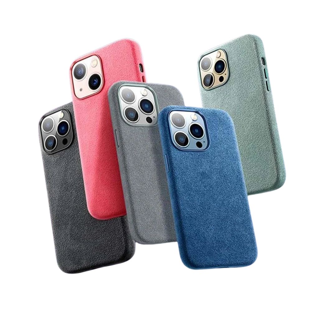 Magnetic Alcantara Case for iPhone