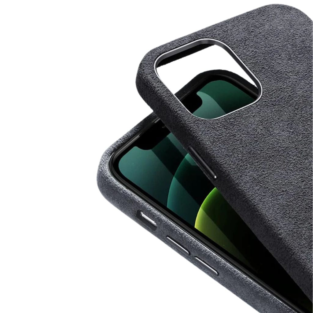 Magnetic Alcantara Case for iPhone