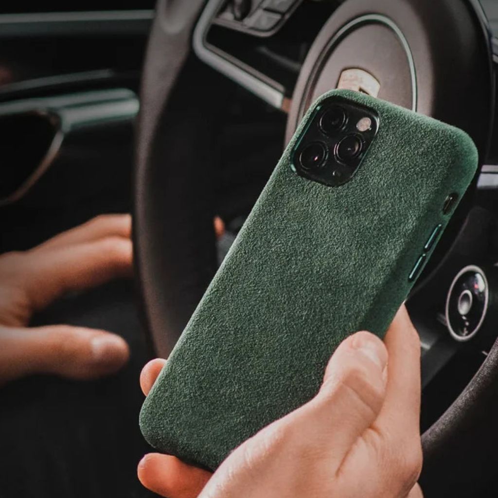 Magnetic Alcantara Case for iPhone