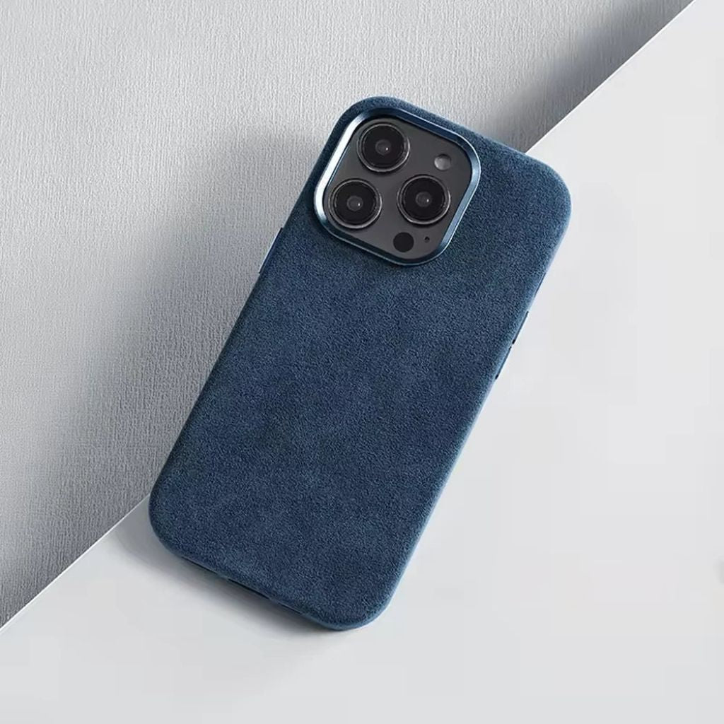 Magnetic Alcantara Case for iPhone