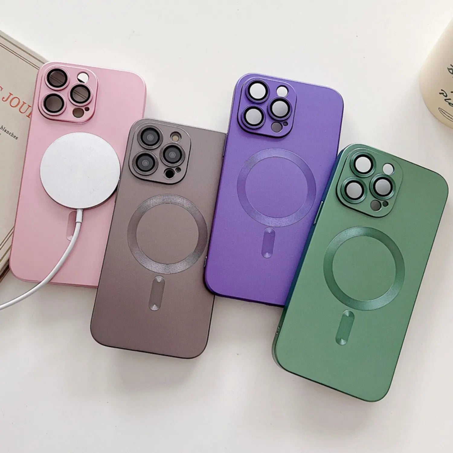 Magnetic Silicone Case for iPhone