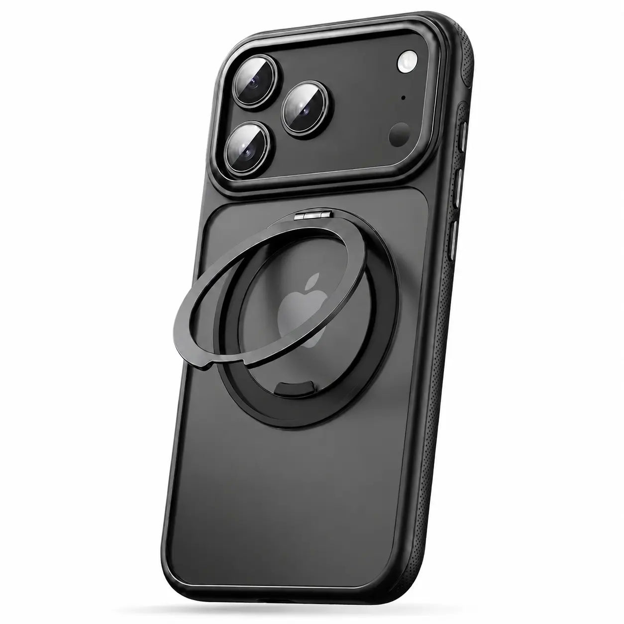 Shockproof MagSafe iPhone case with reinforced corner protection
